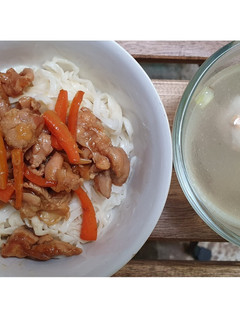 Foto resep Mie Ayam + Baso Ayam Mozarella