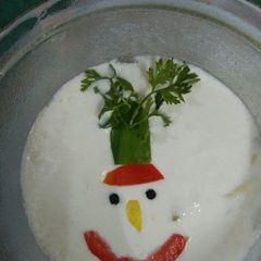A picture of Plain raita.