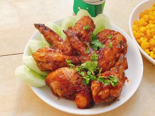 Tỏi gà-cánh gà sốt me chua ngọt