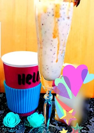 A picture of Banana boost Shake.