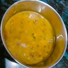 A picture of Chane urad ki daal.