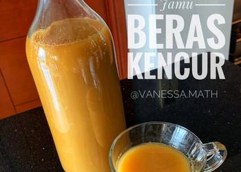 Resep Mudah Jamu Beras Kencur Ala Rumahan