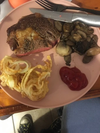 Easy Steps to Make Recipe Beefsteak with onions that is Awesome, Can Spoil the Tongue}