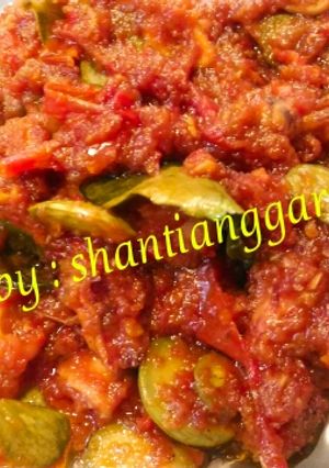 Foto resep Sambal Pete dan Cumi Asin