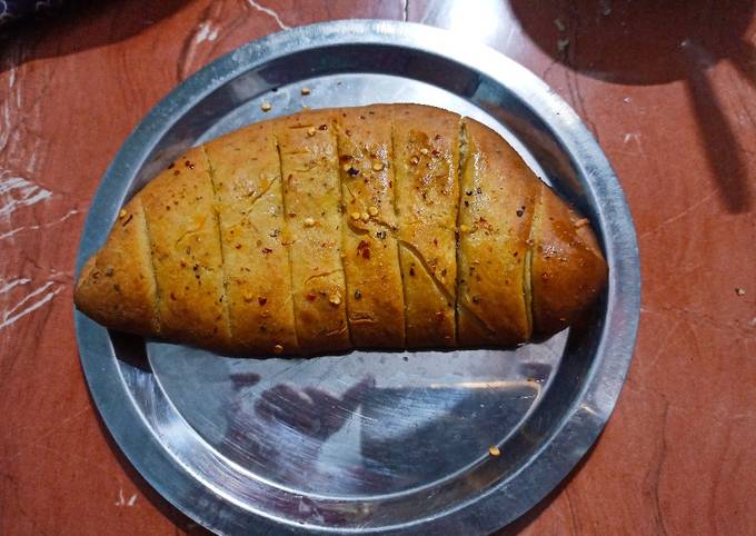 Garlic bread (without yeast)