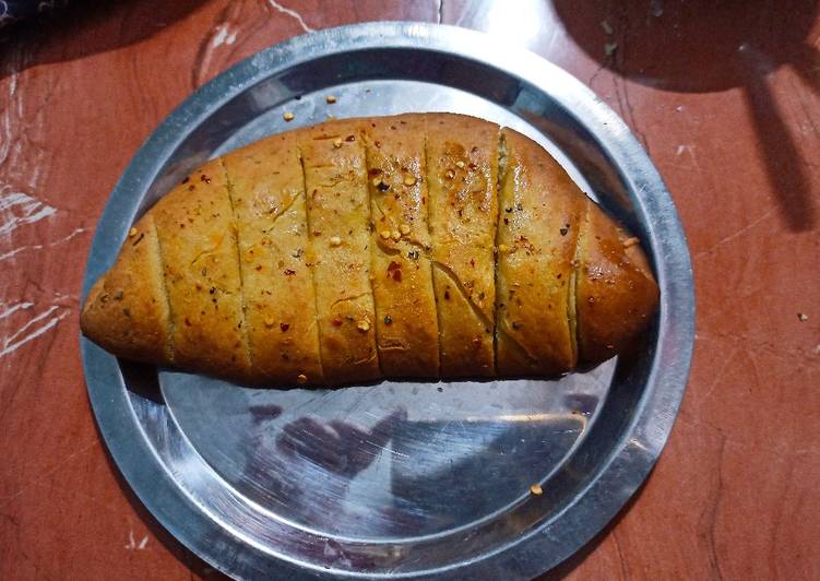 Step-by-Step Guide to Prepare Award-winning Garlic bread (without yeast)