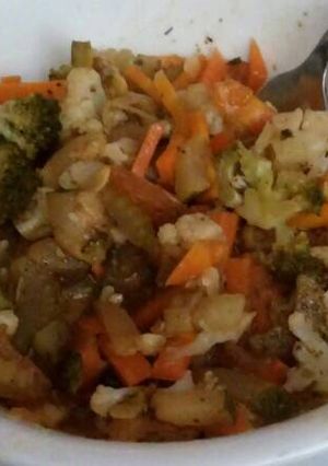 Una foto de Delicia de verduras