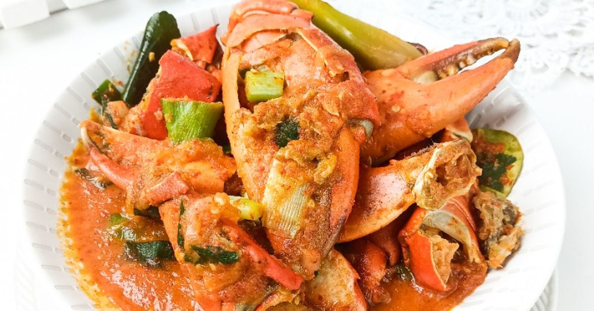 Capit Kepiting Saus Padang