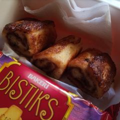 Nutella Pinwheel French Toast A picture of Nutella Pinwheel French Toast.