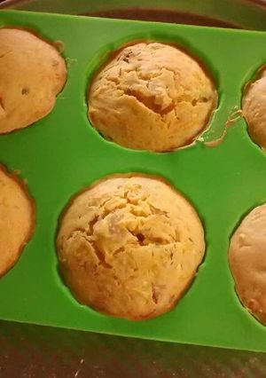 Una foto de Muffins de verduras y queso 🍲