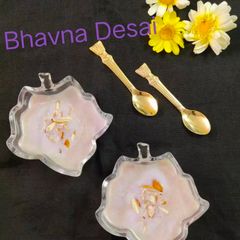 Purple yam Kheer A picture of Purple yam Kheer.