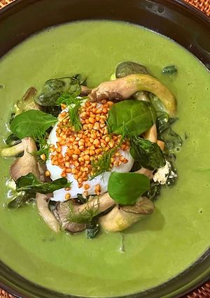 A picture of Spinach Soup.
