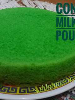 Foto resep Condensed Milk Pandan Pound Cake