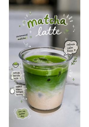 Foto resep Matcha Latte