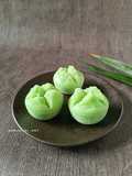 Kue Mangkok Pandan