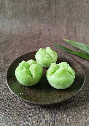 Foto resep Kue Mangkok Pandan