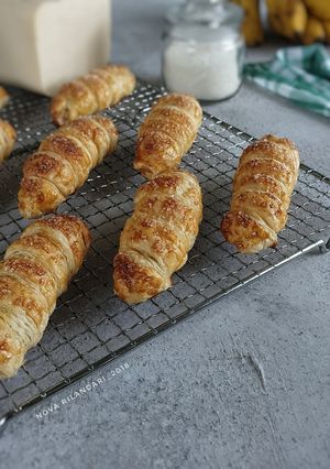Foto resep "Banana Cheese Roll Pastry"