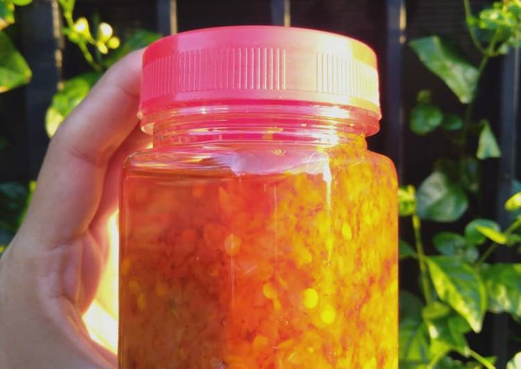 Recipe: Delicious Sambel bawang pedess Gilak