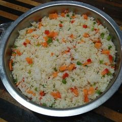 A picture of Lemon rice.