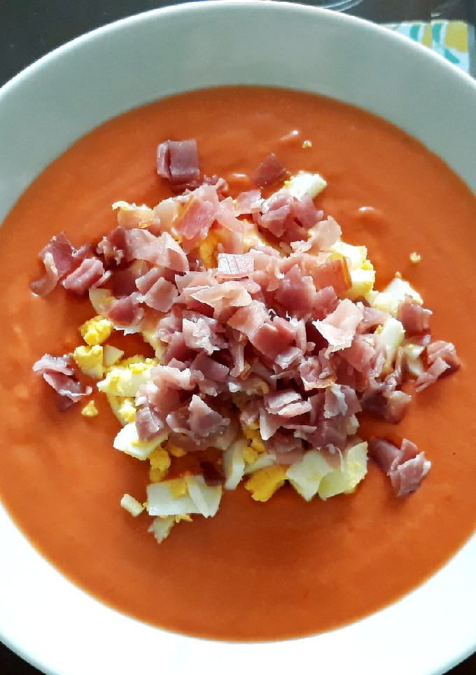 Una foto de Salmorejo