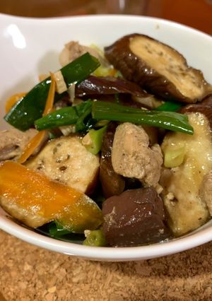 茄子炒肉絲 的食譜成品照片