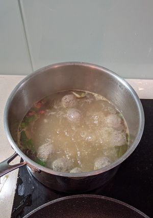 Foto resep Kuah bakso Lapangan Tombak