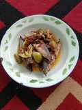 Tumis pindang pedas tomat ijo 🍅