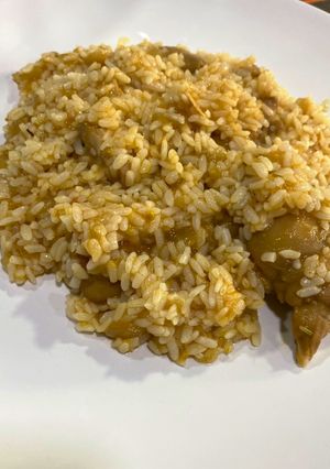 Una foto de Arroz rápido con manitas de cerdo
