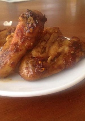 A picture of Baked Chicken Wings.