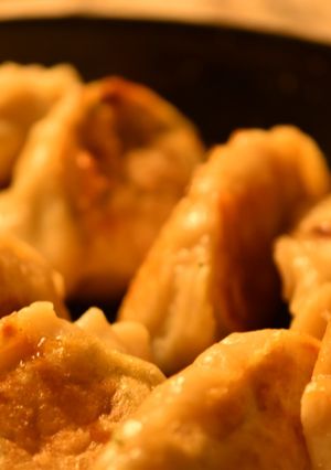 Vegan meat煎餃 的食譜成品照片