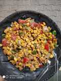 Cheesy corn salad
