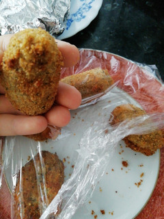 Una foto de Croquetas de carne del puchero con bechamel