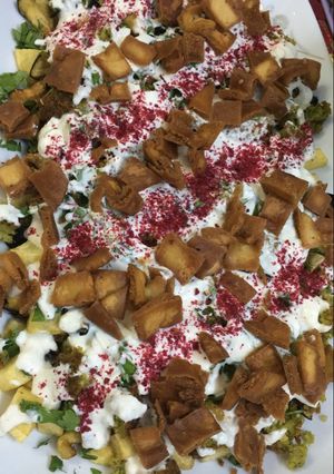 صورة لوصفة سلطة الفلافل اللذيذة 😋
