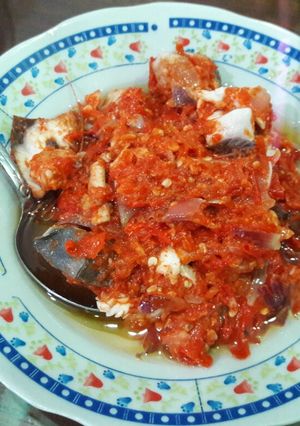 Foto resep Sambal ikan rebus