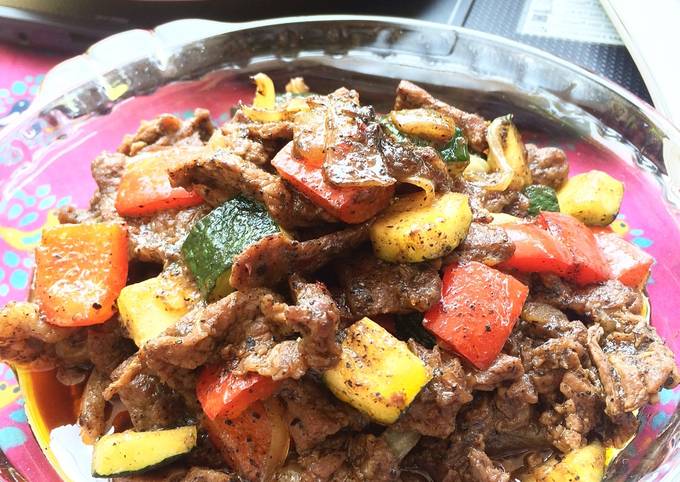 Recipe: Delicious Daging Sapi Lada Hitam - Resep Ayam