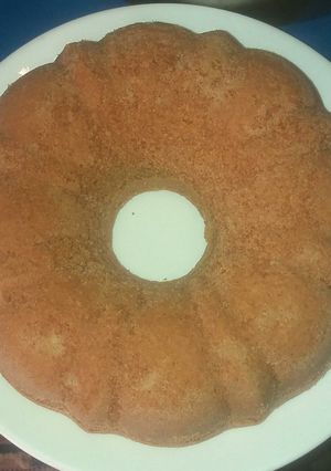 صورة لوصفة كيكة عادية