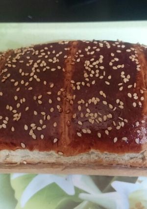 A picture of White spiced bread. #author marathon contest#.