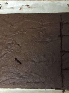 Una foto de Brownies de chocolate con pulpa de Almendras