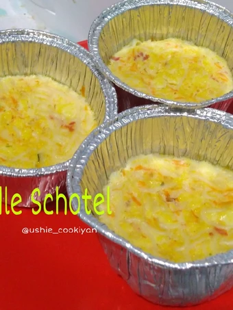 Easy Way Make Noodle Schotel the Delicious You can take Joss in your mouth