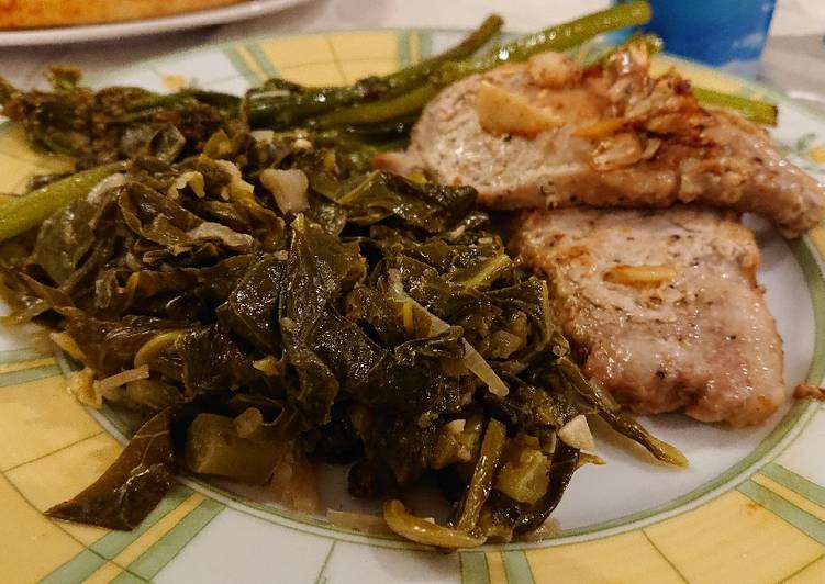 Recipe of Speedy Dijon Spring Greens