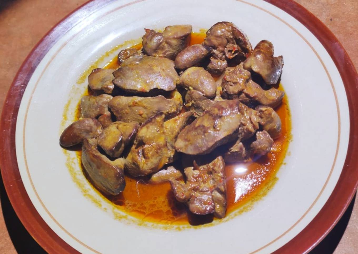 Hati Ayam Gongso Semarang