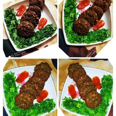Bitter gourd kebabs A picture of Bitter gourd kebabs.