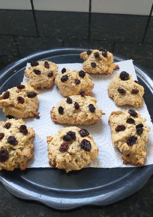 Una foto de Galletas de avena y frutos secos