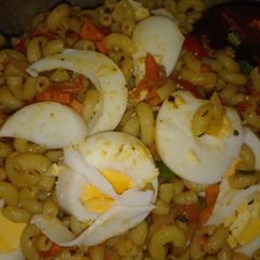 A picture of Sapa Jollof Macaroni.
