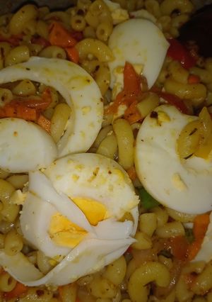 A picture of Sapa Jollof Macaroni.