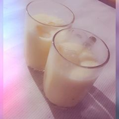 A picture of Mango lassi.
