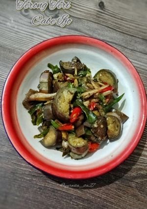 Foto resep Tumis Terong Teri Cabe Ijo