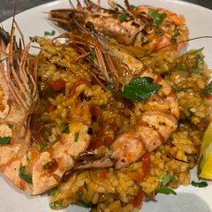 A picture of Paella - my take.