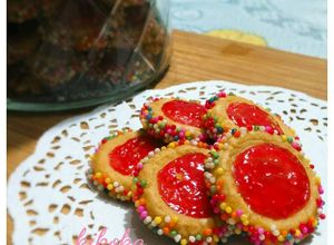 Foto resep Strawberry rainbow sprinkle