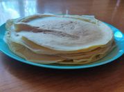 Una foto de harina para crepas